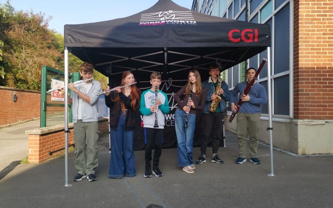 Wirksworth Music Centre Receives New Gazebo Thanks to CGI Community Support